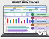 google sheets academic planner study spreadsheet assignment tracker college assignments academic dashboard student productivity