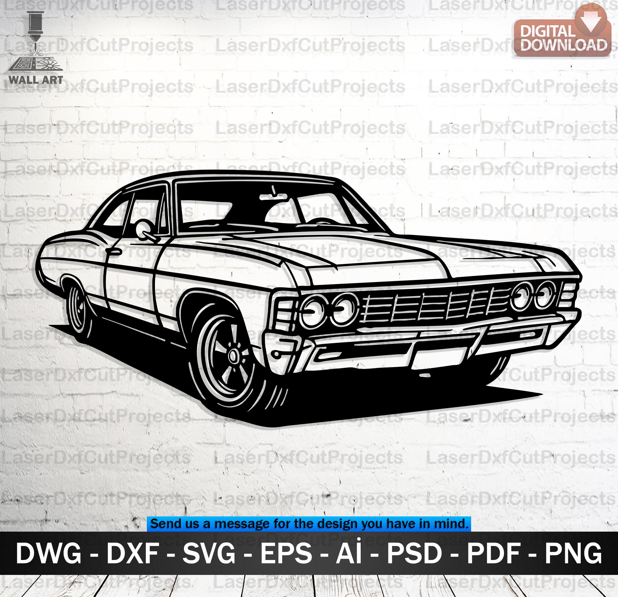 64 impala svg - Etsy México, image size:2070x2000