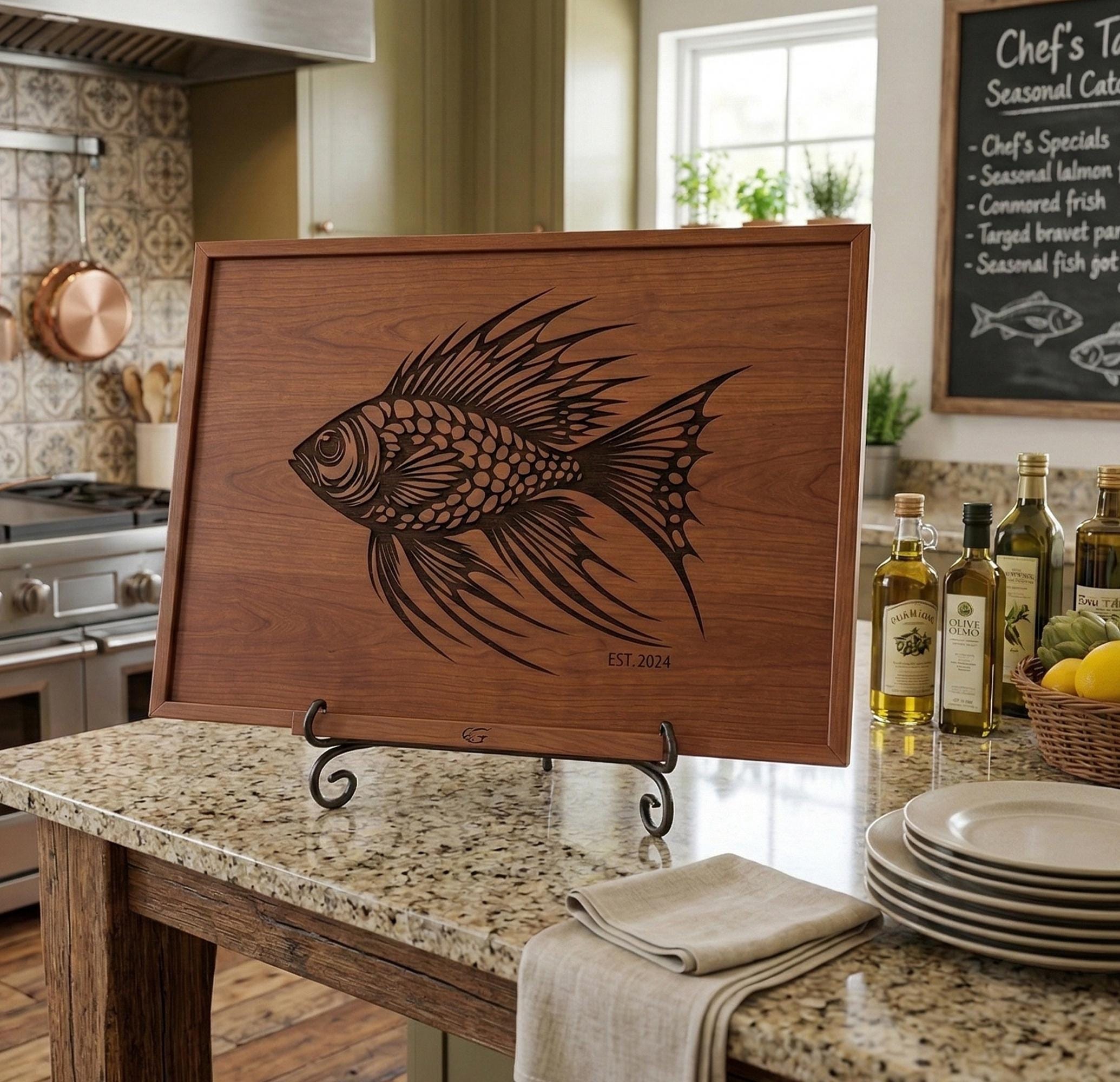 Fishbone Dxf Fishbone Wall Art SVG DXF – Laser Cut Fish Skeleton Digital File ...