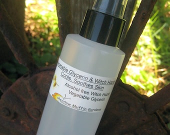 Witch Hazel & Vegetable Glycerin Skin Spray, Soothing, Cooling