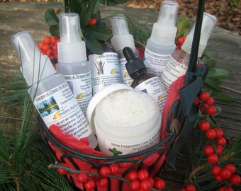 Holiday Hostess Gift, Bath, Body, Home, Basket Assortment gift