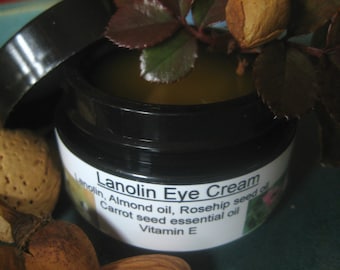 Lanolin eye cream, fine lines, moisturizer, eye care