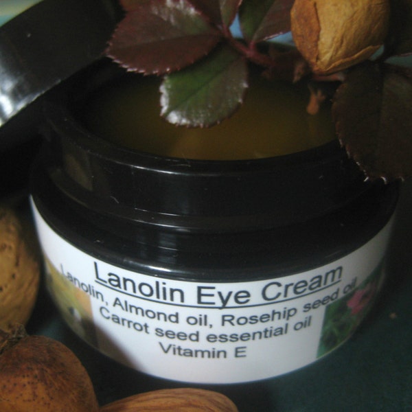 Lanolin eye cream, fine lines, moisturizer, eye care