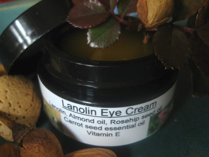 Lanolin eye cream, fine lines, moisturizer, eye care image 1