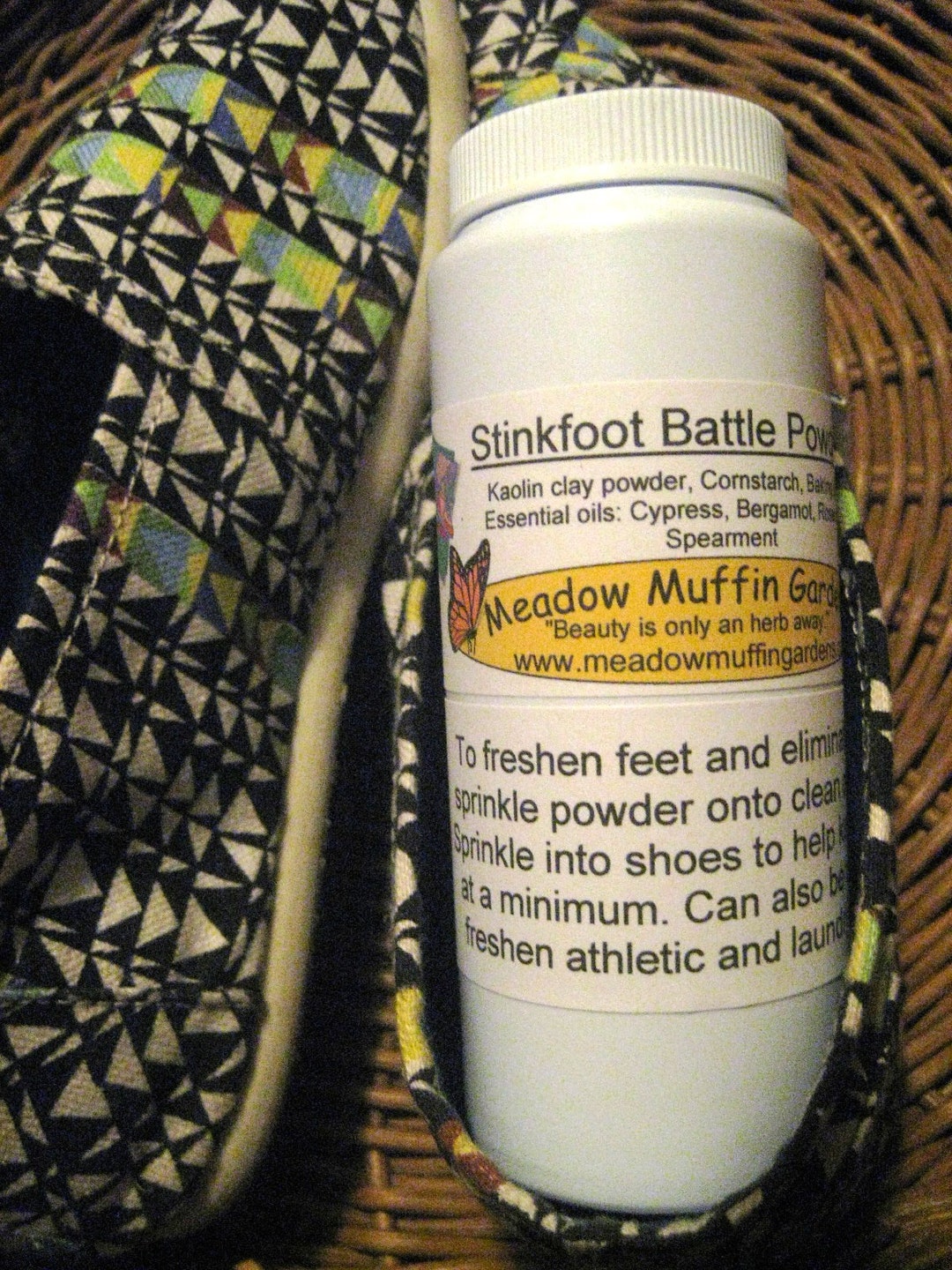 Foot Powder, Foot Odor, Sweaty Feet, Talc Free Powder, Stinkfoot Battle
