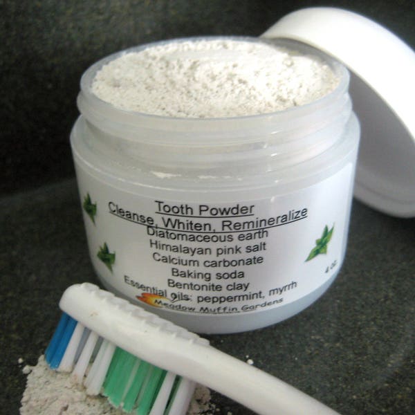 Tooth Powder, Teeth Care, Tooth Brushing Powder, Cleaning, Holistic Mouth Care, Natural Oral Cleaning,