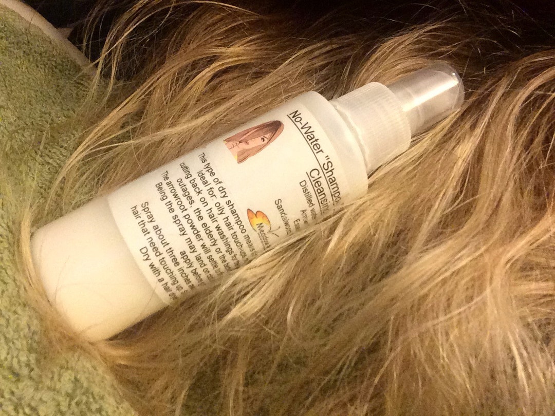 Dry Hair Shampoo, Spray, Deodorizing, No Mess Spray, Camping, Travel