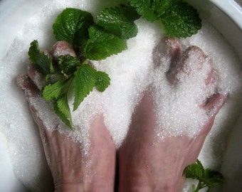 Foot Bath Salts, Foot Soak, Tired Feet, Achy Feet, Elderly Foot Care, Geriatrics