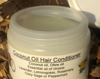 Coconut Oil Hair Moisturizer, Dry Hair Conditioner, Beard Oil, Body Moisturizer