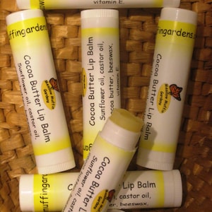 Cocoa Butter Lip Balm, Tube