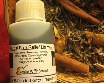 Liniment, Herbal Rub, Isopropyl Alcohol Liniment Rub