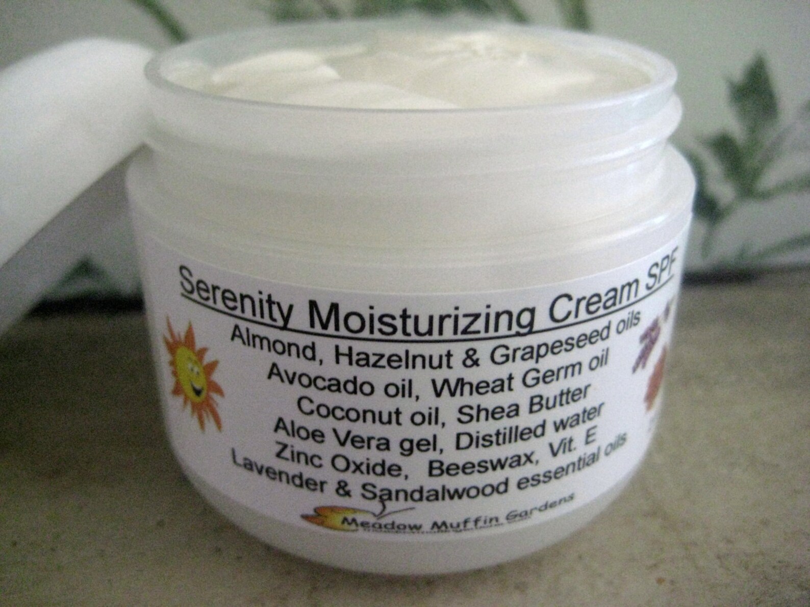 Facial Moisturizing Cream With SPF Zinc Oxide Natural Etsy