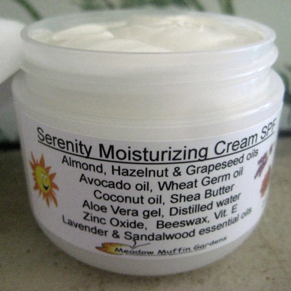 Facial Moisturizing Cream with added  Zinc Oxide, Summer Sun, Winter Glare