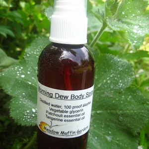 Patchouli Tangerine Body Spray, Morning Dew