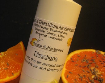 Air, Linen Spray, Eco-Friendly Fresh n' Clean Citrus Air Freshening Spray