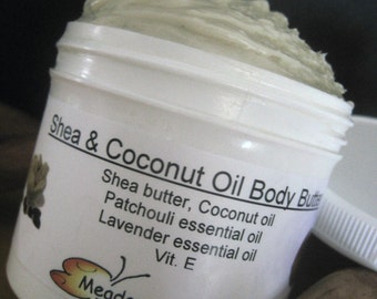 Face, Body Moisturizer, After Shave Balm, Shea, Coconut Fluff, Patchouli  and  Lavender