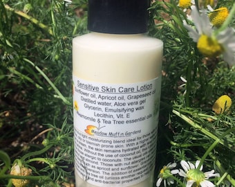 Light Face and Body Lotion, Coconut Free 8 oz., Touchy, Oily Skin, Option for a Coconut Allergy