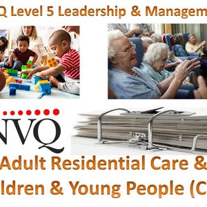 NVQ QCF Level 5 Leadership Management Diploma Level 5 Gezondheidszorg Maatschappelijke zorg Volwassenen, kinderen en jongeren Woonzorg - digitale download