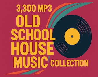 Old School House Music DJ Collection 3,300 of the Best Banging Choons DJ Friendly Unmixed