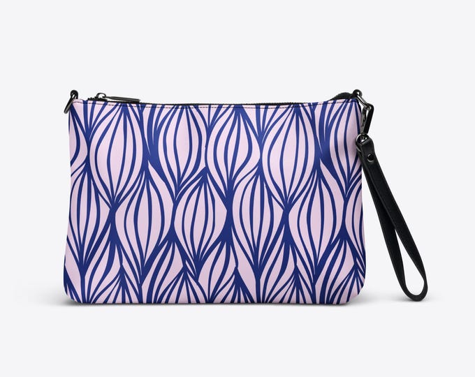 Clutch with zipper *ECOS DEL VIENTO*