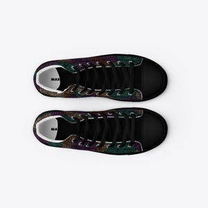 MEN&#39;S SHOES, retro urban sneakers, streetwear graphic kicks, hipster skate shoes, vintage bold trainers, custom footwear