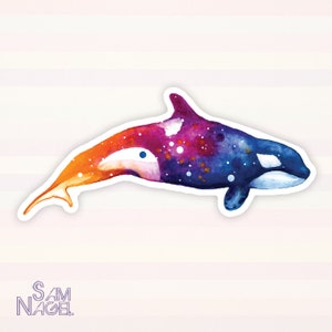 CLEARANCE - Orca Whale  -  vinyl sticker