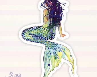 Mermaid  -  vinyl sticker