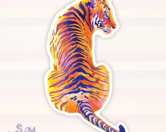 Bengal Tiger vinyl sticker