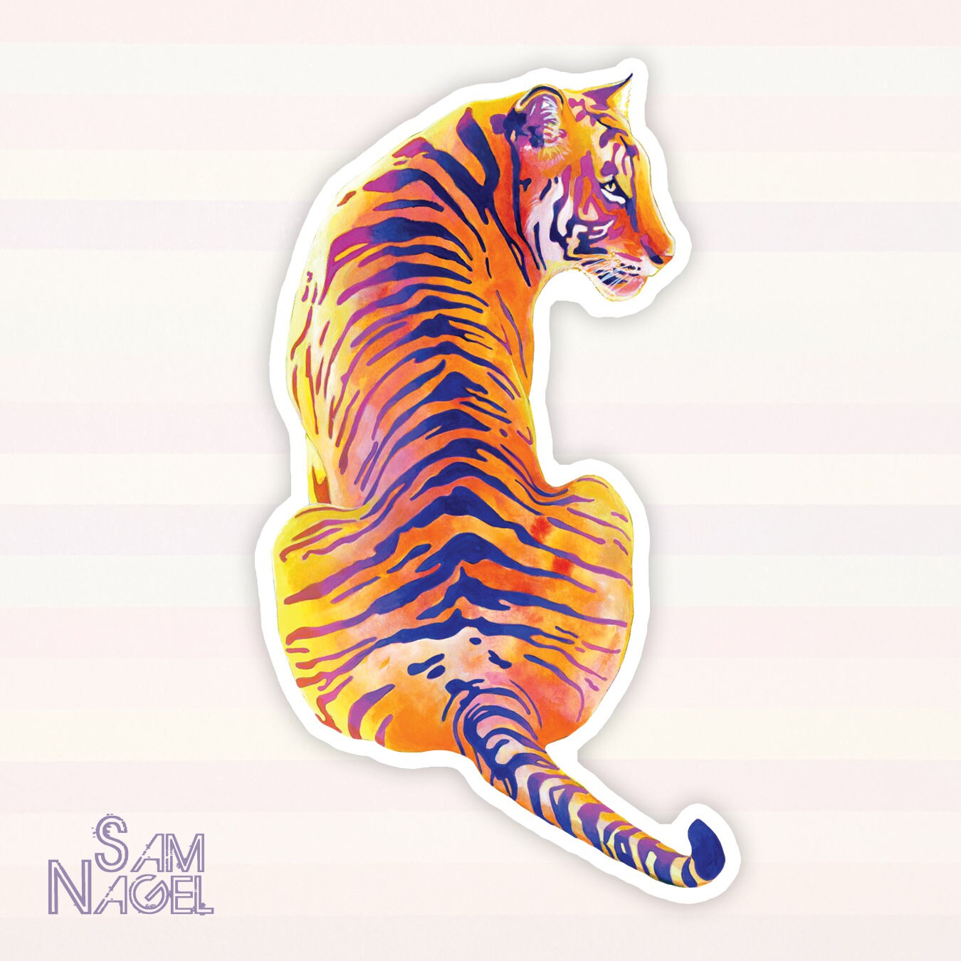 Bengal Tiger Vinyl - Etsy