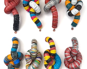 Love Me Knots [Bottle Cap Sculptures]
