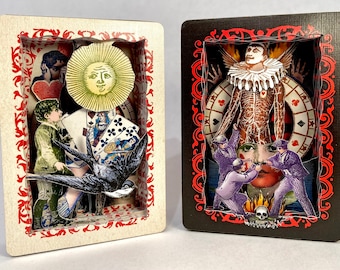 Lonely Hearts / Cartomancer brand hand cut playing card decks