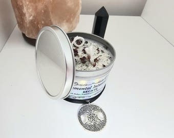 Black Amber, Frankincense and Myrrh 'Hecate' Soy Candle