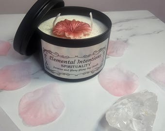 Jasmine and Ylang Ylang 'Spirituality' Soy Wax Candle