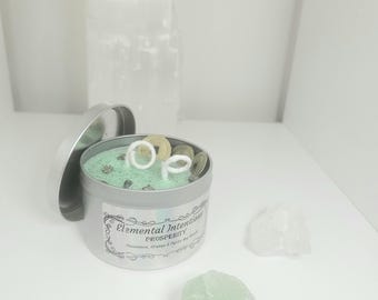 Cinnamon, Orange and Pyrite 'Prosperity' Soy Candle