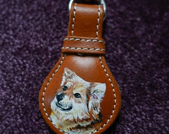 Pet Photo Keychain, Personalised Key Ring, Photo Keychain Gift, Leather Keyring, Pet Photo Gift, Custom Leather, Custom Keyring