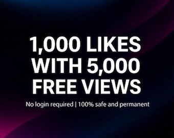 1k echte likes op TikTok met 5k bounesweergaven | Veilig en permanent | Snelle levering |