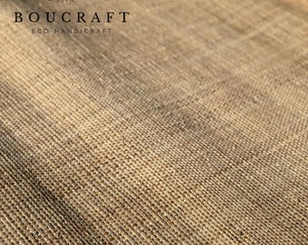Handcrafted Raffia Wallpaper –  Grasscloth Wall Decor, Without paper in back