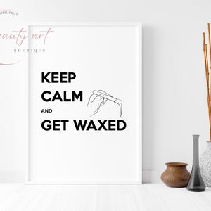 Wax Specialist Print,Beauty therapist,Beautician,Beauty Salon Decor,Esthetician Wall Art,Smooth Skin Quote, Printable Waxing Room Decor