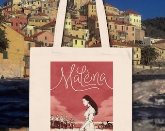 Chic Malena Tote Bag - Stylish Carryall for Everyday Use, Gift for Her, Eco-Friendly Bag, Trendy Shopping Bag, Art-Inspired Tote
