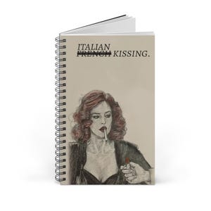 Malena notebook - Italian Notebook Spiral Journal , Stylish Writing Notebook, Trendy Sketchbook, Journaling, Creative Note-taking , Malena image 3