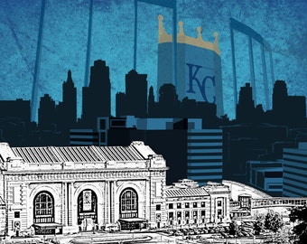 Kansas City Royals Limited Edition Print