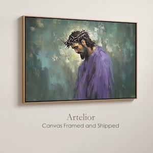 why was jesus dressed in a purple robe Crown of Thorns and Purple Robe Woman Warrior
