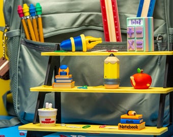 Llavero con clicker para regalo de regreso a clases, premio para profesores, accesorios de regalo