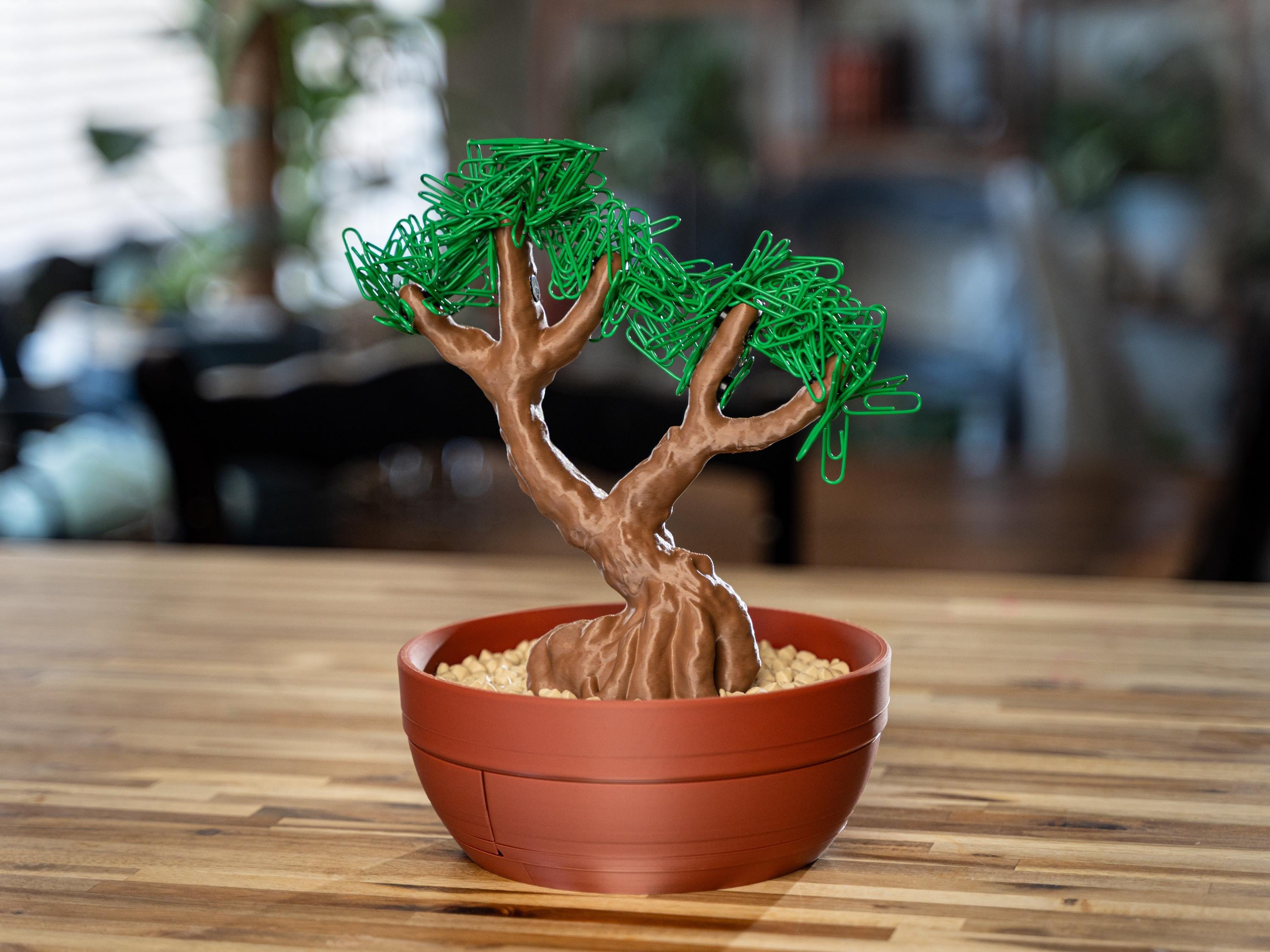 Broklammerhalter Bonsai Schreibtisch Organizer mit Broklammern Bltter |  Versteckter Fachtopf | Einzigartige Bro Dekoration, Home Office - Etsy.de