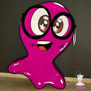 Slime Piñata for Kids Birthday | Handmade Smash Party Game | Fun Bright Decoration