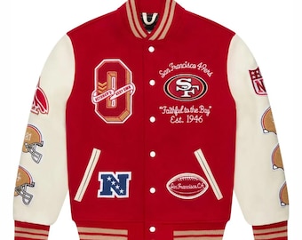 Herren Vintage San Francisco 49ers Jacke | uni jacke