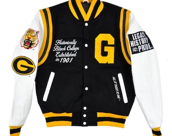 Universität der Gramming State Vintage Varsity-Jacke für Herren