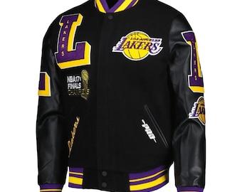 Herren Baseball Lakers Varsity Jacke | la Sportjacke