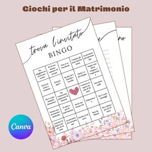5 Giochi per Matrimonio da Stampare, Quiz, Cruciverba, “Chi Conosce Meglio gli Sposi?” PDF Digitale