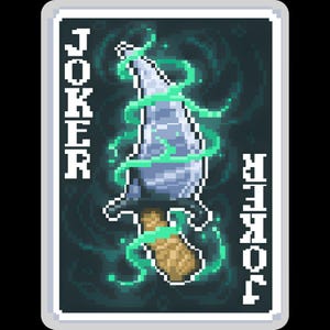 Balatro : Sticker carte Joker (21-30) - Autocollant en vinyle de haute qualité